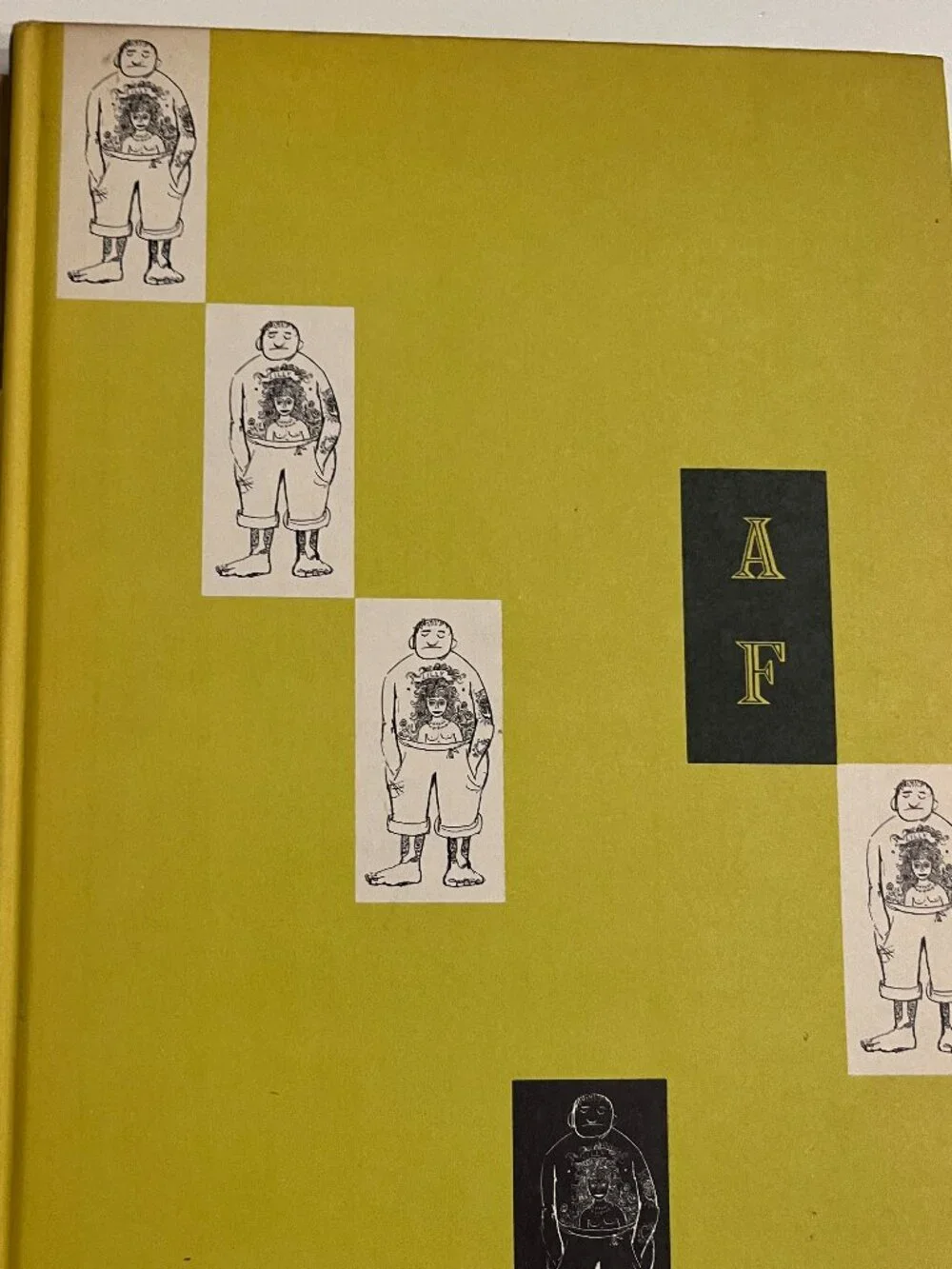 The Tattooed Sailor Book Andre Francois (1953) Possible Signature